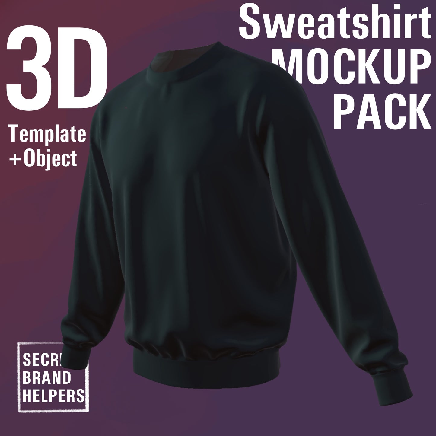 3D SWEATSHIRT MOCK-UP