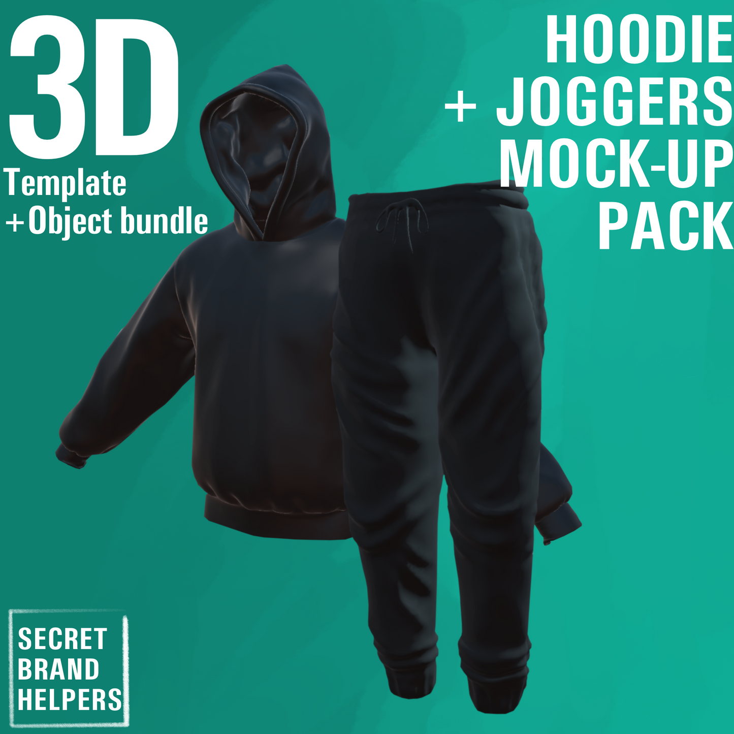 3D TRACKSUIT BUNDLE (HOODIE + JOGGERS)