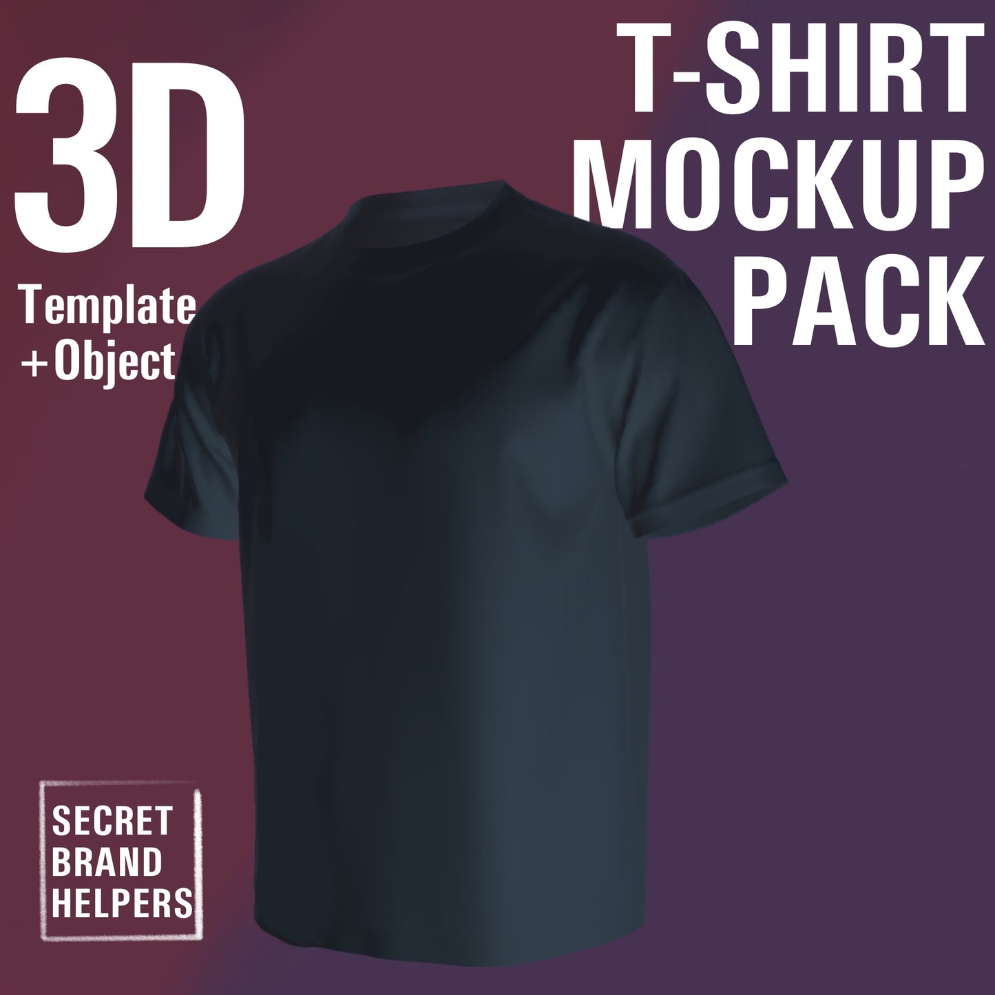 3D T-SHIRT MOCK-UP