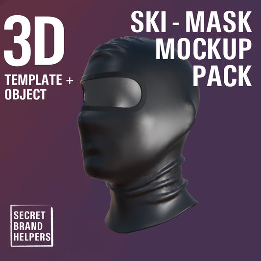 3D SKI-MASK MOCK-UP