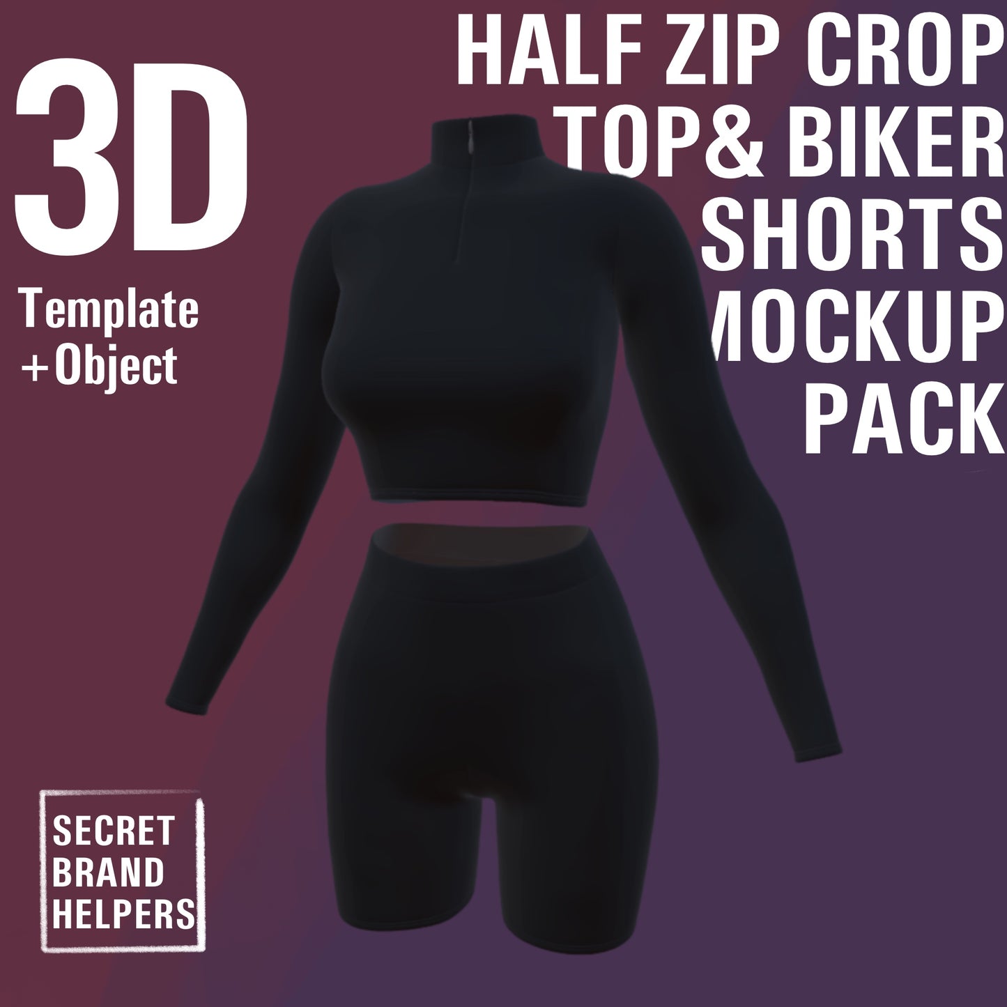 3D WOMENS SET MOCK-UP