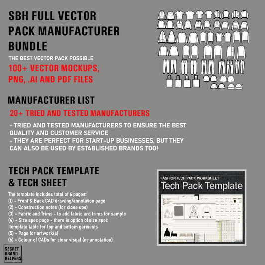 FULL VECTOR PACK & MANUFACTURER BUNDLE