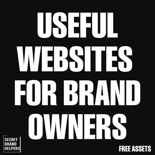 USEFUL WEBSITES FOR BRAND OWNERS