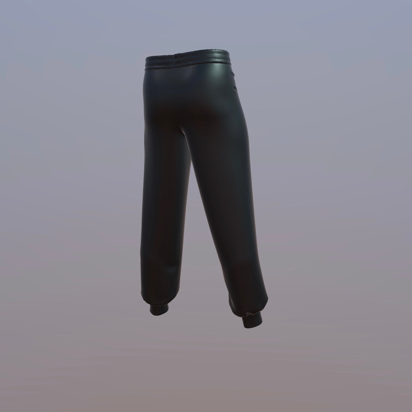 3D CUFFED JOGGERS MOCK-UP