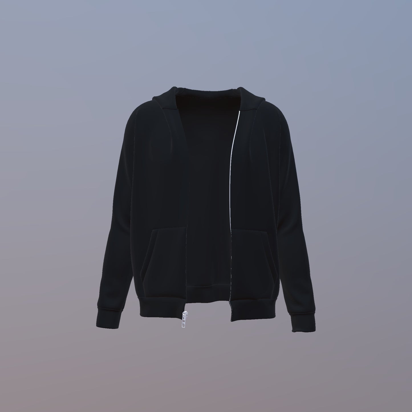 3D ZIP-UP MOCK-UP